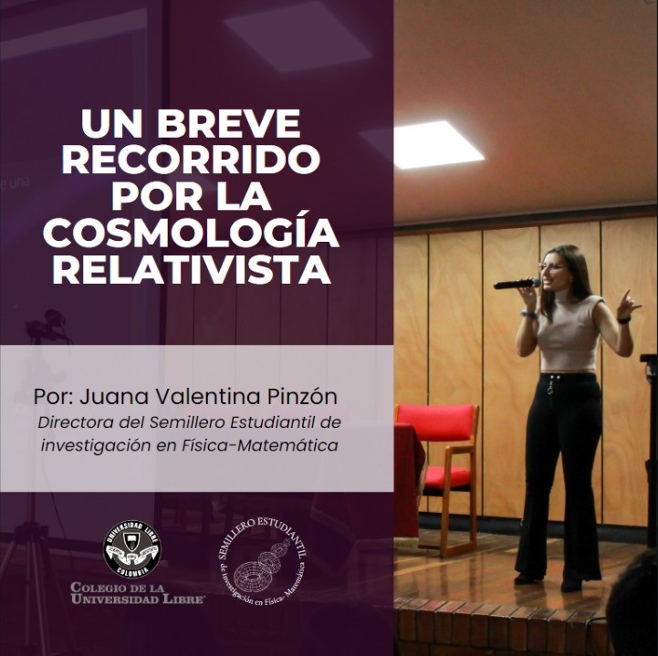 Flyer Un breve recorrido por la Cosmología Relativista